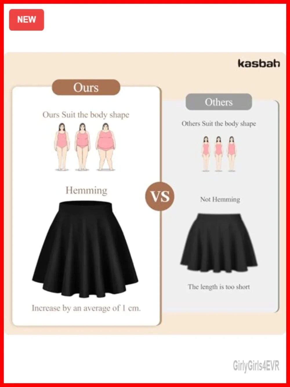Plus Size High Waisted Pleated Tennis Skort with Built-in Shorts L-5XL Athletic